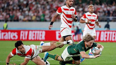 South African power ends Japan's fairytale run South African power ends Japan's fairytale run