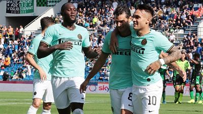 Serie A: Sassuolo-Inter 3-4 Serie A: Sassuolo-Inter 3-4
