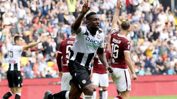 Basta Okaka, Udinese-Torino 1-0 Basta Okaka, Udinese-Torino 1-0