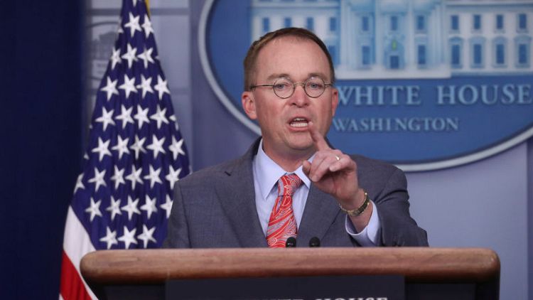 White House's Mulvaney did not mull quitting over "quid pro quo" flap
