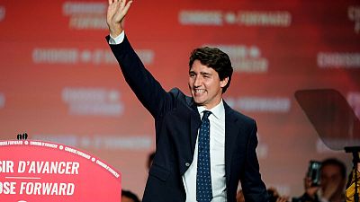 Canada's Trudeau to remain in power but with minority government Canada's Trudeau to remain in power but with minority government