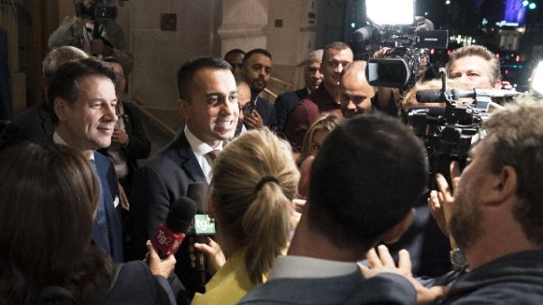 faccia a faccia Conte-Di Maio su manovra faccia a faccia Conte-Di Maio su manovra