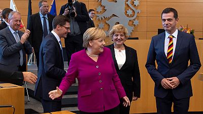 Merkel ally under police protection after 'Heil Hitler' death threat Merkel ally under police protection after 'Heil Hitler' death threat