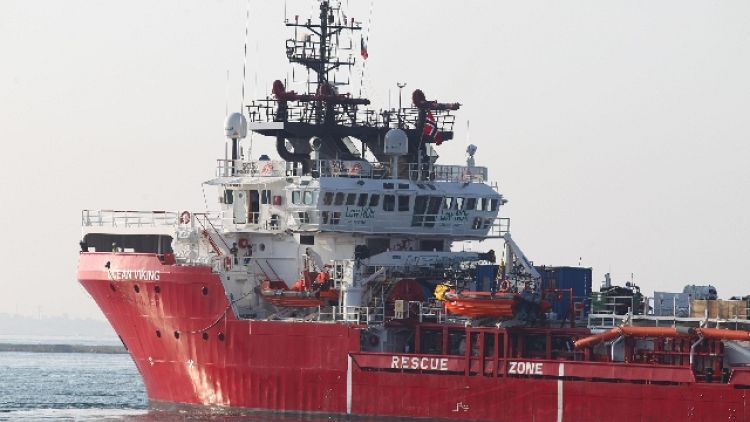 Ocean Viking chiede porto a Italia-Malta