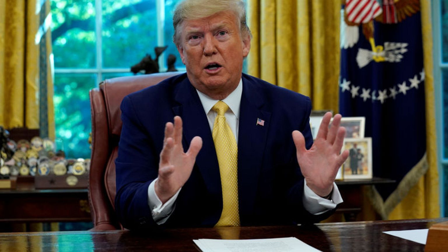 Trump says trade deal with China is coming along great
