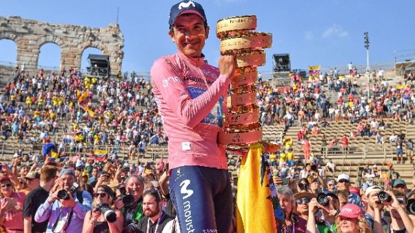 Giro d'Italia con Carapaz e forse Sagan Giro d'Italia con Carapaz e forse Sagan