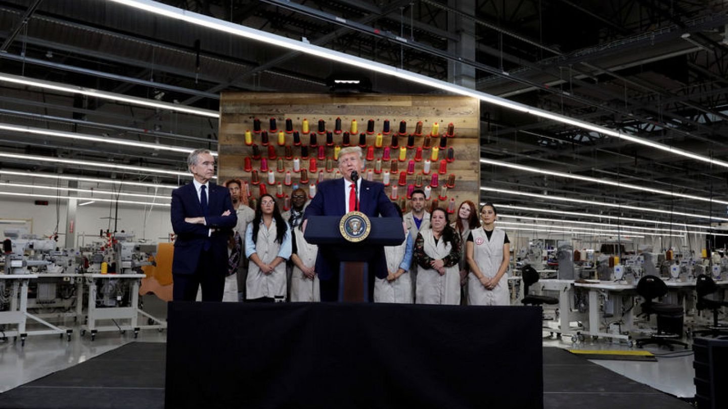 Trump's Louis Vuitton visit stirs discord at the brand as designer