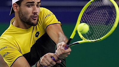 Berrettini sets up second round clash with Dimitrov in Vienna Berrettini sets up second round clash with Dimitrov in Vienna