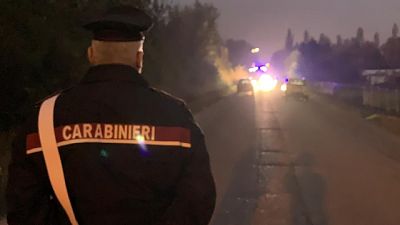 Modena, trovato cadavere carbonizzato Modena, trovato cadavere carbonizzato