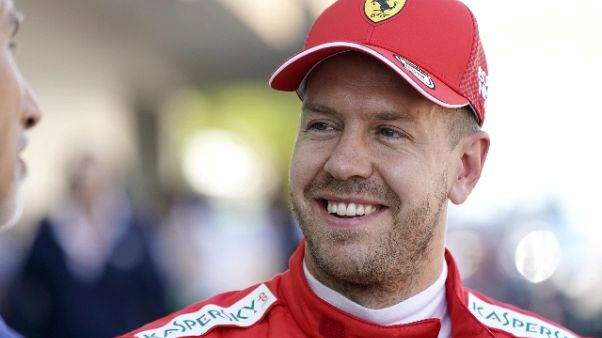 Vettel, Ferrari competitiva in Messico Vettel, Ferrari competitiva in Messico