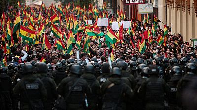 Shadow hangs over Bolivian elections as Morales scores first-round win Shadow hangs over Bolivian elections as Morales scores first-round win