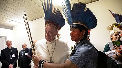 Vatican accuses conservative social media of fomenting hate after statues dumped Vatican accuses conservative social media of fomenting hate after statues dumped