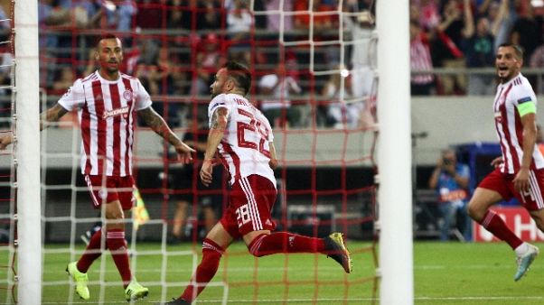Champions: Olympiakos-Bayern, 4 feriti Champions: Olympiakos-Bayern, 4 feriti