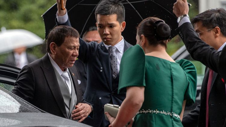 'Unbearable pain' cuts short Philippine leader's Japan trip