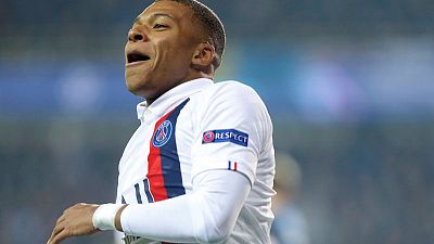 Mbappe hat-trick for PSG in easy win in Belgium Mbappe hat-trick for PSG in easy win in Belgium