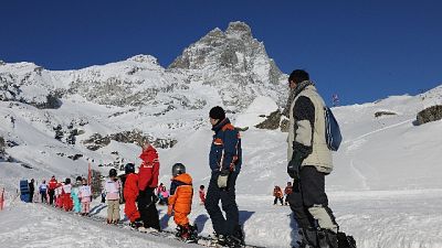 Cervinia apre stagione dello sci Cervinia apre stagione dello sci