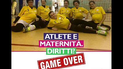 Governo: fondo 1 mln atlete in maternità Governo: fondo 1 mln atlete in maternità