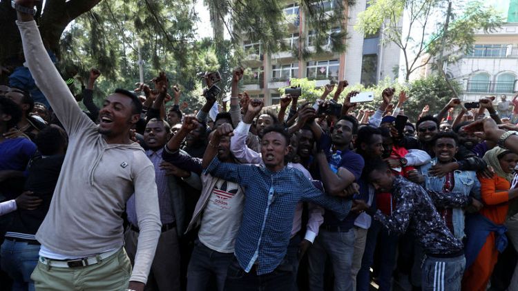 Stand-off at Ethiopian activist's home amid tensions with PM - Reuters witness