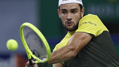 Tennis: Berrettini ai quarti a Vienna Tennis: Berrettini ai quarti a Vienna