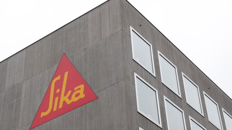 Sika's nine-month operating profit rises, confirms FY target