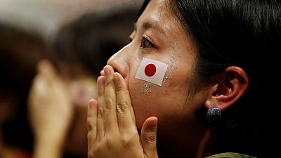 Japanese fans suffer 'rugby loss' grief after team exits World Cup Japanese fans suffer 'rugby loss' grief after team exits World Cup