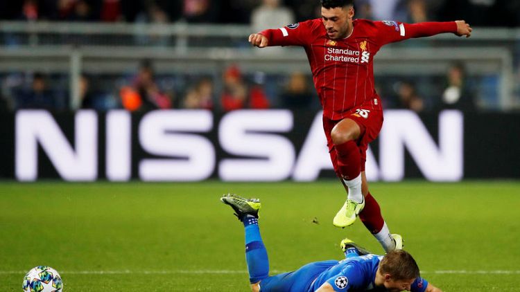 Oxlade-Chamberlain hits double as Liverpool trounce Genk