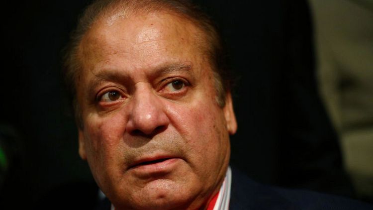 Pakistani opposition raises alarm about health of ex-PM Sharif