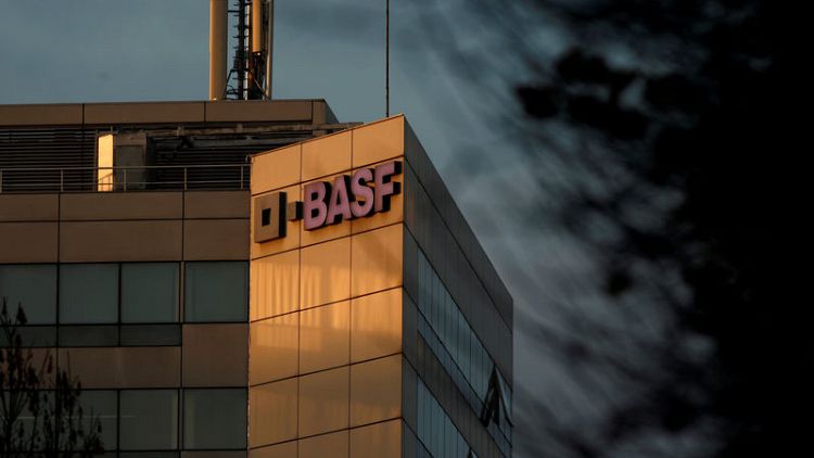 BASF operating profit dives 24% as trade disputes weigh