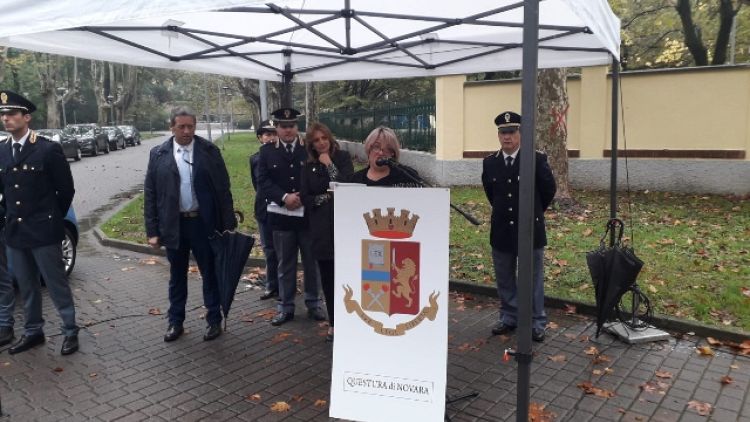 Novara dedica largo a poliziotto ucciso