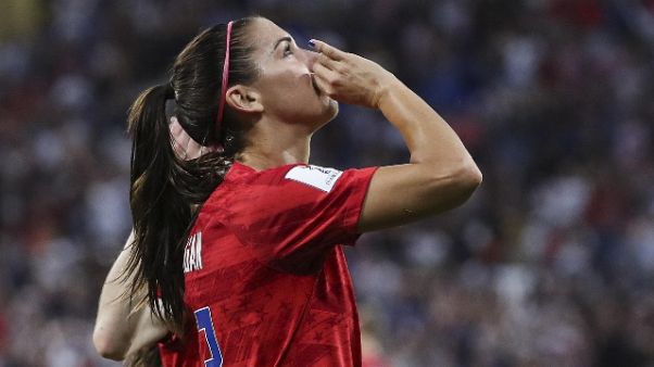 Calcio: Alex Morgan diventerà mamma Calcio: Alex Morgan diventerà mamma
