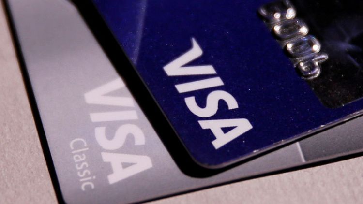 Visa fourth-quarter profit rises 6% on higher fees