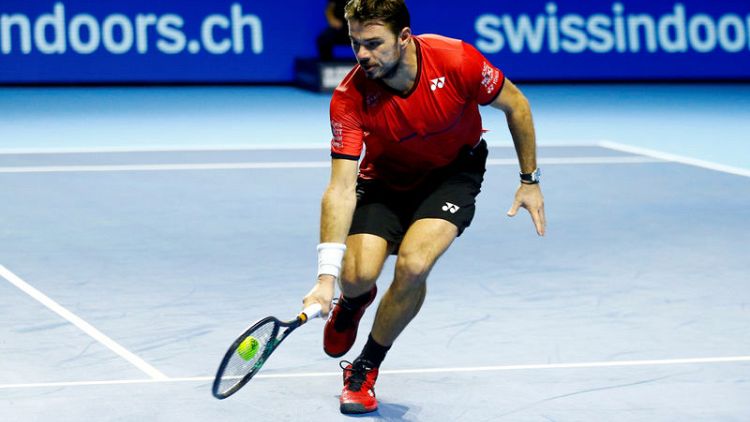 Wawrinka sets up quarter-final with fellow Swiss Federer