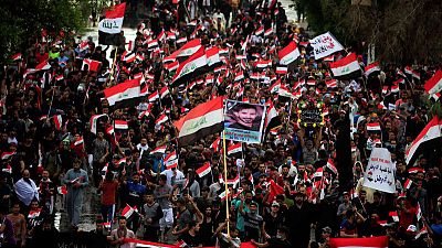At least 40 killed as fresh protests engulf Iraq At least 40 killed as fresh protests engulf Iraq