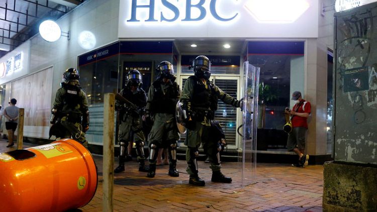 HSBC, StanChart results to show Hong Kong protests are starting to gnaw