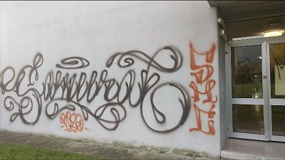 Scritte muri,preside 'lezione su Banksy' Scritte muri,preside 'lezione su Banksy'