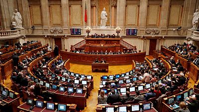 Too far to the right, Portugal lawmaker gets own parliament door