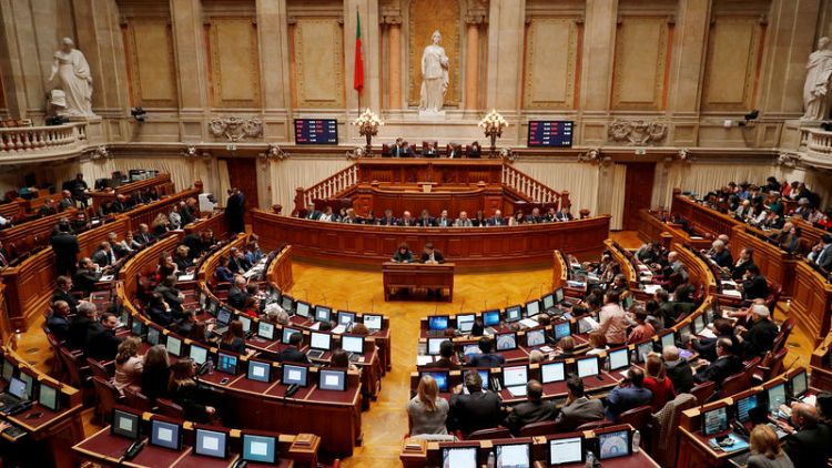 Too far to the right, Portugal lawmaker gets own parliament door