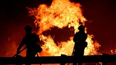 California firefighters take offensive against blazes in wine country, L.A. suburbs California firefighters take offensive against blazes in wine country, L.A. suburbs