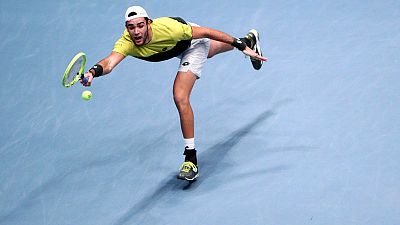 Berrettini sets up Thiem semi-final in Vienna, Khachanov out Berrettini sets up Thiem semi-final in Vienna, Khachanov out