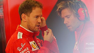 Vettel on top for Ferrari in Mexican GP practice Vettel on top for Ferrari in Mexican GP practice