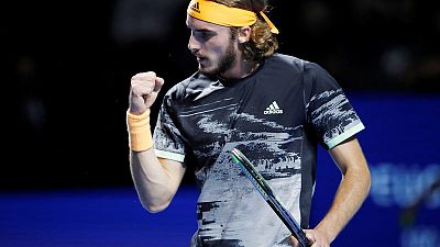 Tsitsipas prevails to set up Basel semi with Federer Tsitsipas prevails to set up Basel semi with Federer