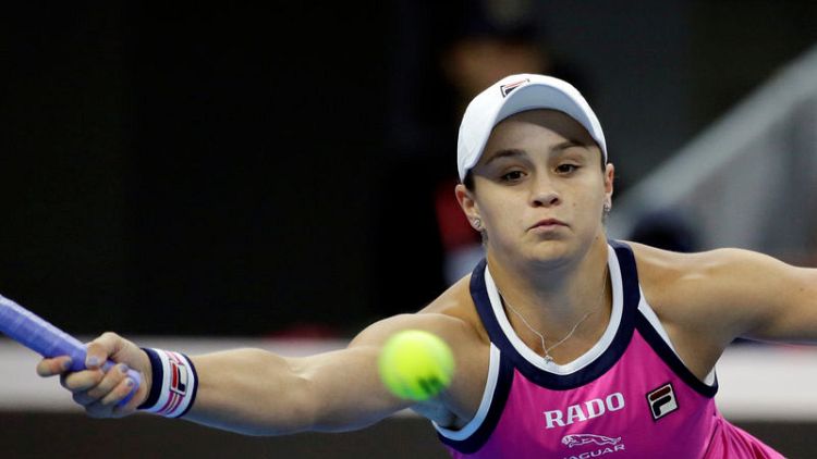 No favourites in WTA Finals, says Barty