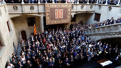 Catalonia's mayors call for self-determination before protest march Catalonia's mayors call for self-determination before protest march