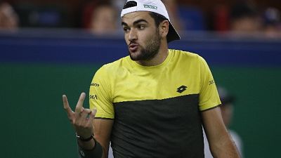 Tennis: Berrettini sconfitto a Vienna Tennis: Berrettini sconfitto a Vienna