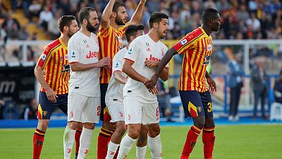 Lecce halt Juventus winning run with shock Serie A draw Lecce halt Juventus winning run with shock Serie A draw