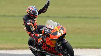 Binder vince in Moto2 e riapre mondiale Binder vince in Moto2 e riapre mondiale