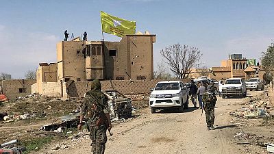 Syrian Kurdish forces say leaving Turkish border area, Damascus welcomes move Syrian Kurdish forces say leaving Turkish border area, Damascus welcomes move