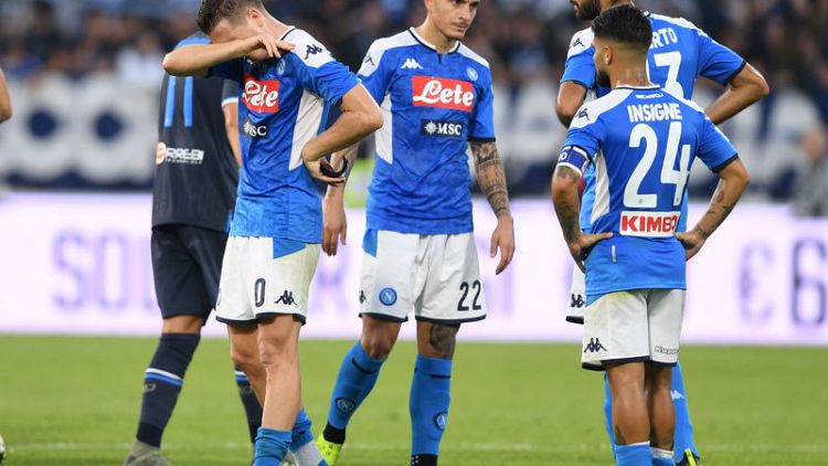 Sluggish Napoli fail to close on leaders with draw at lowly SPAL