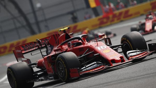 Ferrari Vettel davanti a metà Gp Messico Ferrari Vettel davanti a metà Gp Messico
