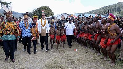 Indonesian president opens bridge in Papua amid efforts to quell unrest Indonesian president opens bridge in Papua amid efforts to quell unrest